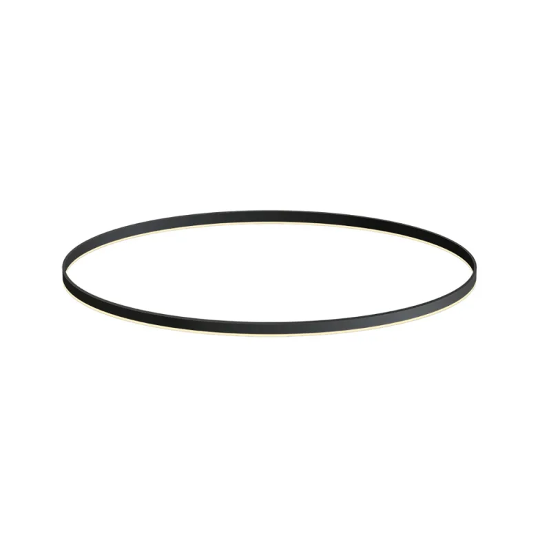 Kit - perfil aluminio circular ring ø1200mm negro