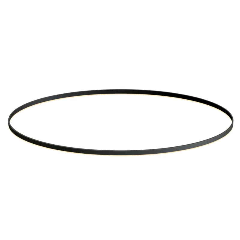 Kit - perfil aluminio circular ring ø1800mm negro