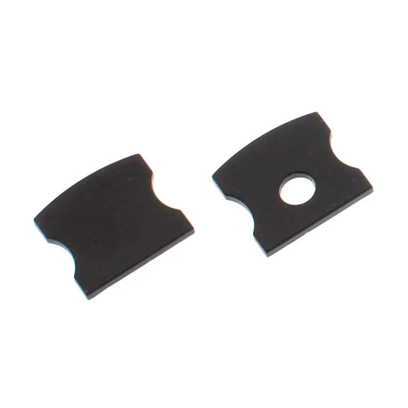 Tapas para perfil harfo negro