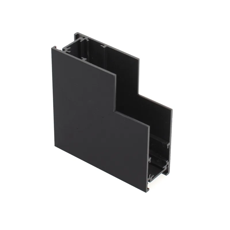 Magnetic track superficie conector l vertical