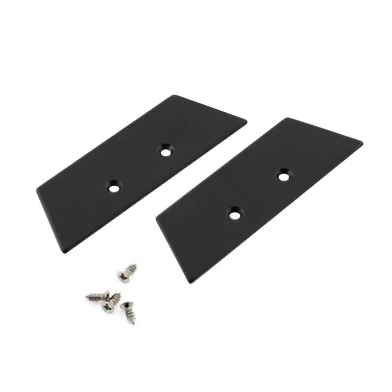 Tapas perfil wall 75mm negro