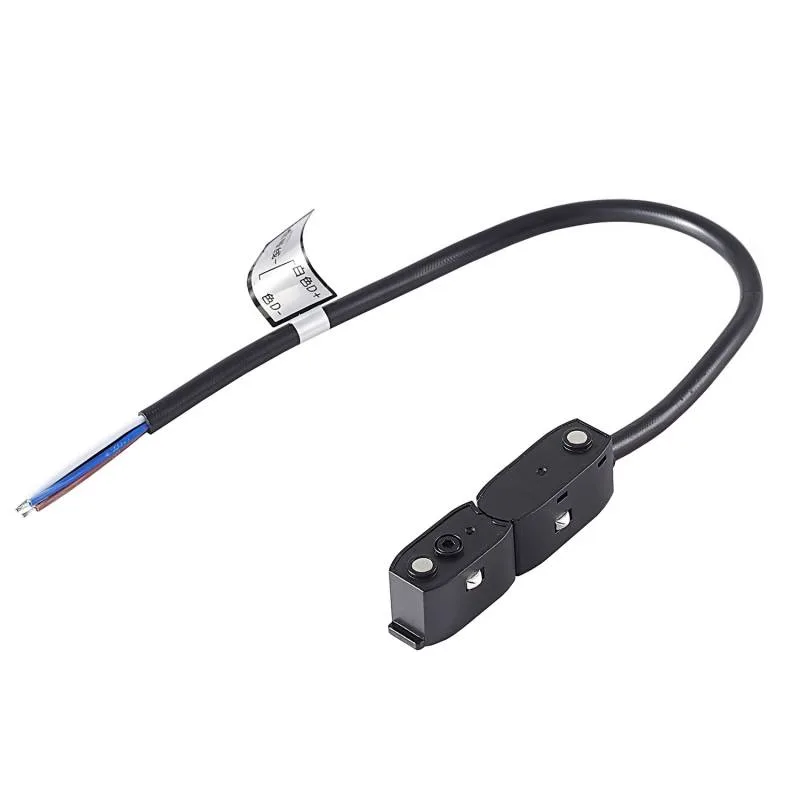 Magnetic track round conector a red