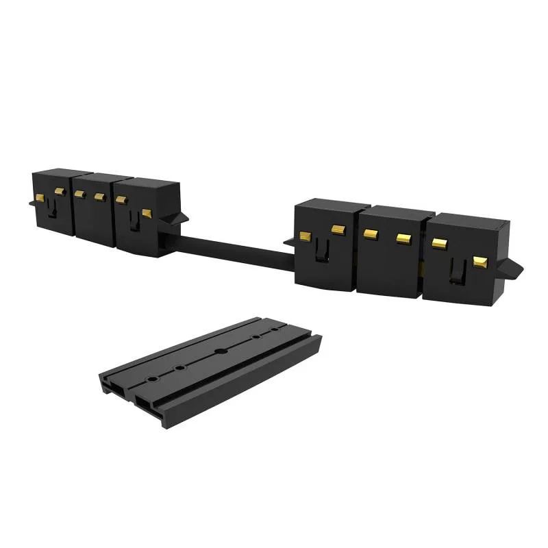 Conector doble round 48v