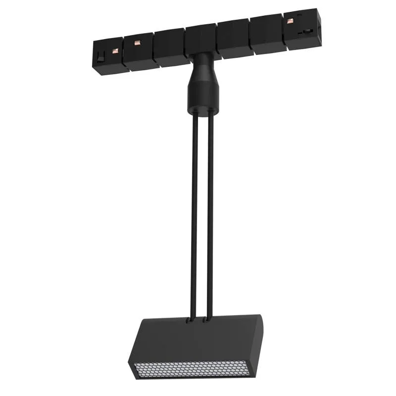 Flood pendant flex 48v 6w 120º 326mm blanco cálido