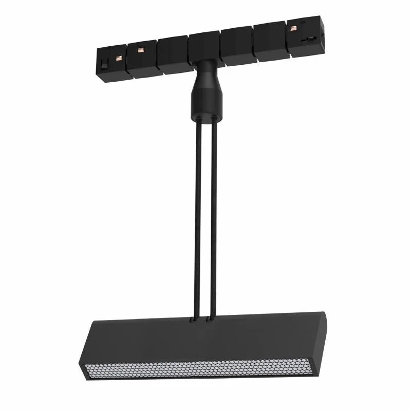 Flood pendant flex 48v 12w 120º 326mm blanco cálido