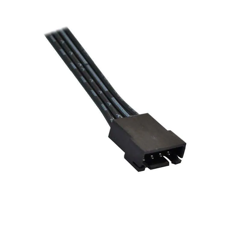 Conector hembra 4 pin rgb con cable 15m