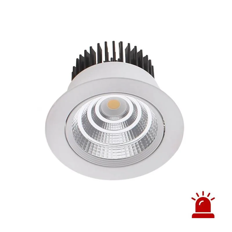 Luz de emergencia led kol 12w permanente / no permanente blanco neutro