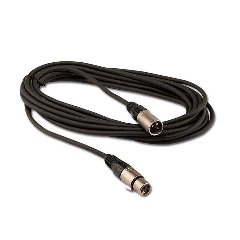 Cable dmx 1 m con conectores 3pin