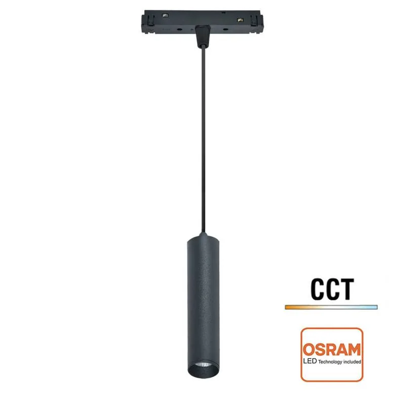 Rail pendant 200*40mm 6w cct 3000-4000-6000k