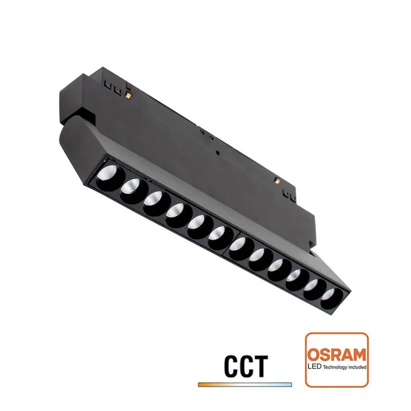 Rail folding 220mm 12w app cct 3000-4000-6000k