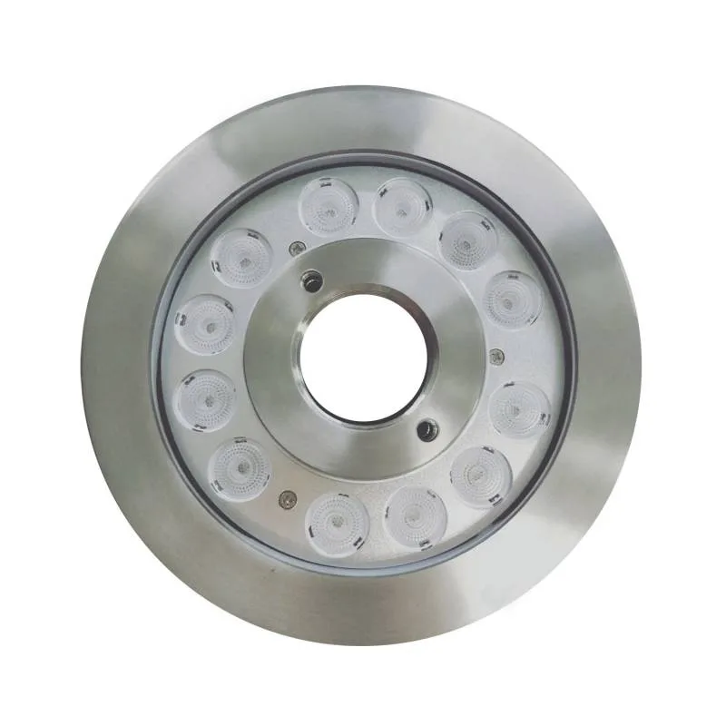 Foco sumergible fountain led 18w rgb rgb