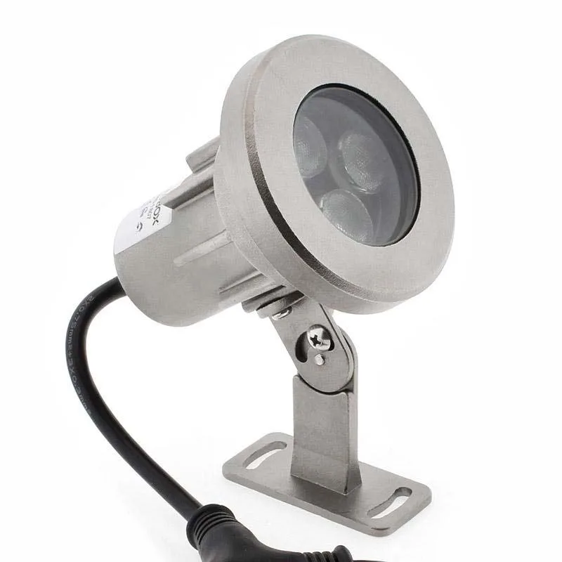 Foco led exterior garlux dc12/24v 24w rgbw ip68 rgb + blanco cálido