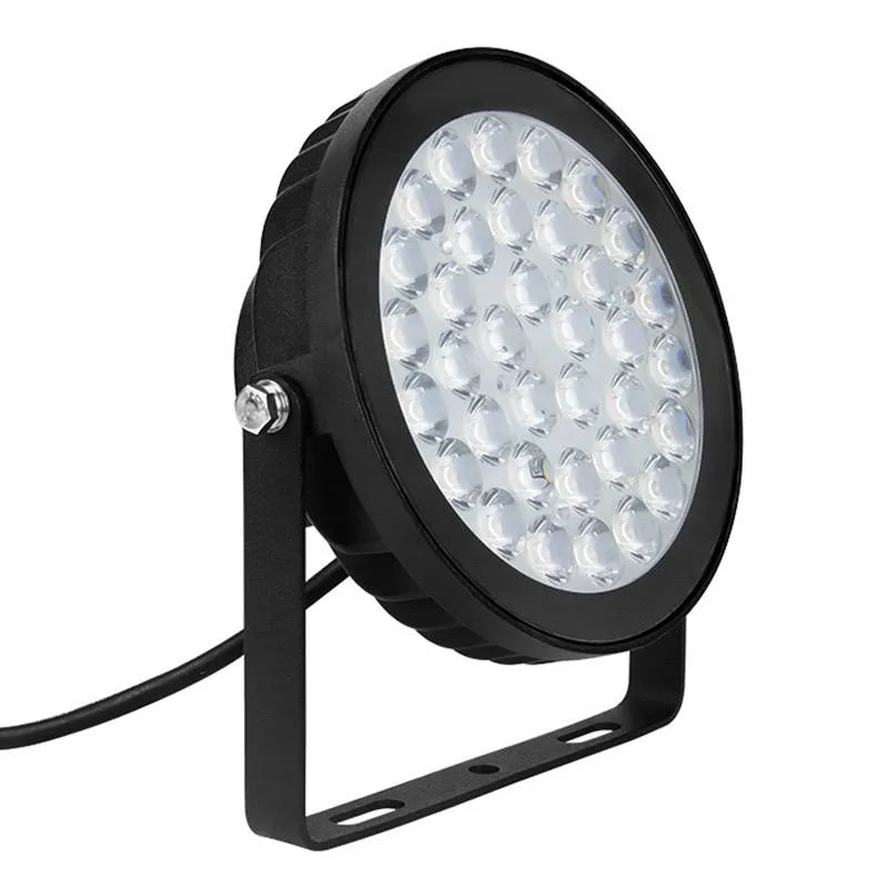 Foco jardín rgb+cct 25w wifi rf rgb + blanco dual