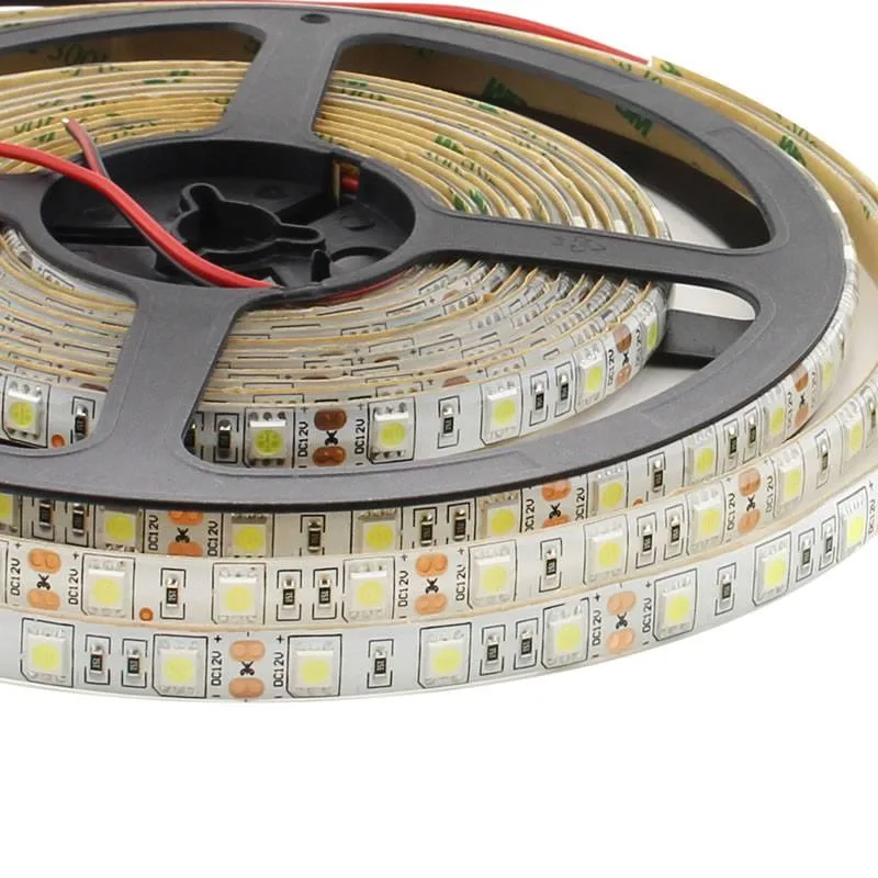 Tira led monocolor hq smd5050 dc12v 5m (60 led/m) 72w ip65 verde