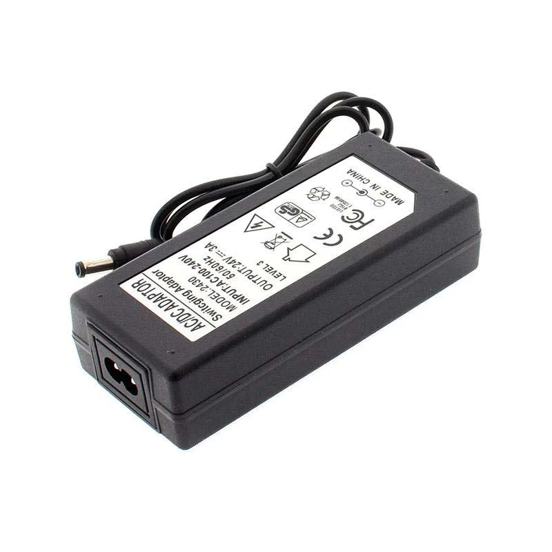 Adaptador de corriente dc24v/72w/3a