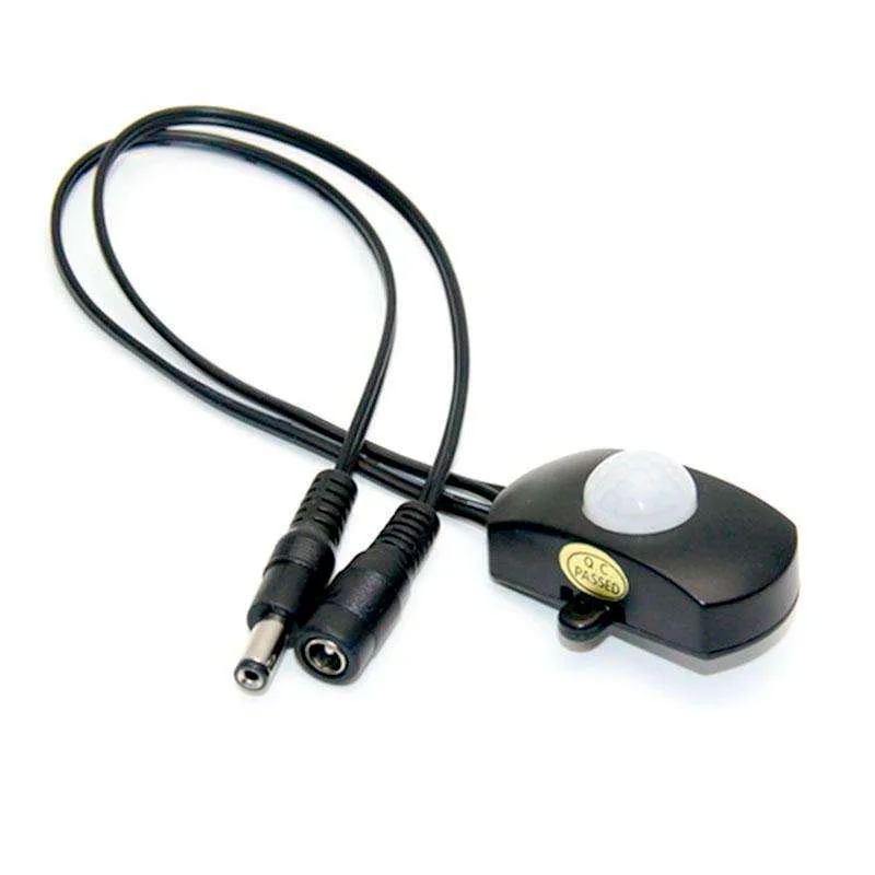 Sensor pir de movimiento conectores dc