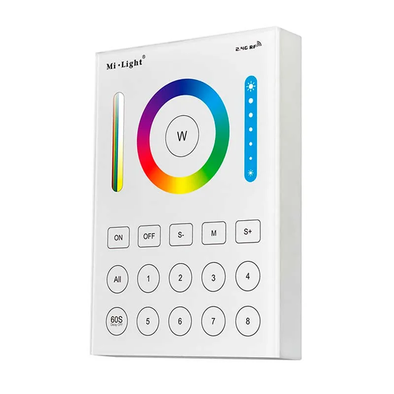Mando 8 zonas rgb+cct táctil b8