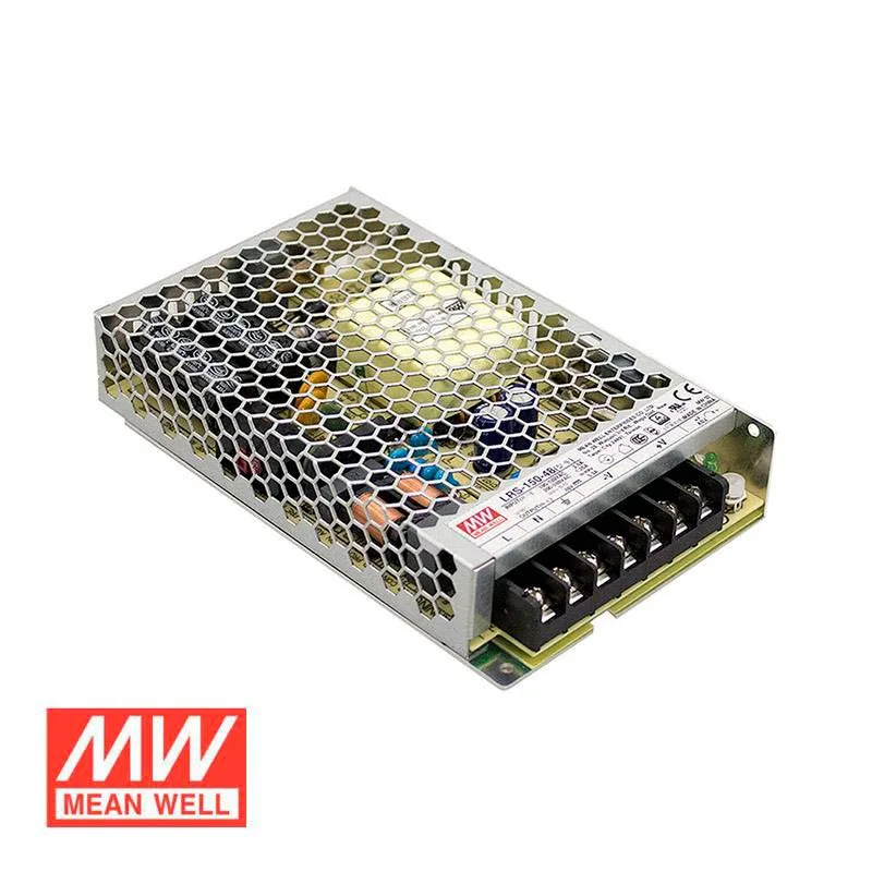 Fuente de alimentación 24v/150w/65a mean well lrs-150-24