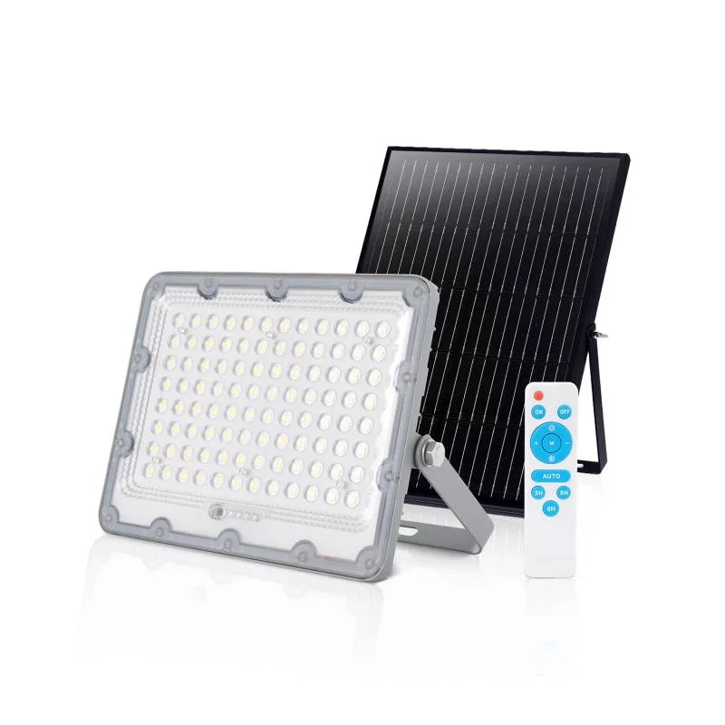 Proyector led solar pro 50w litio 32v - 7000mah blanco frío