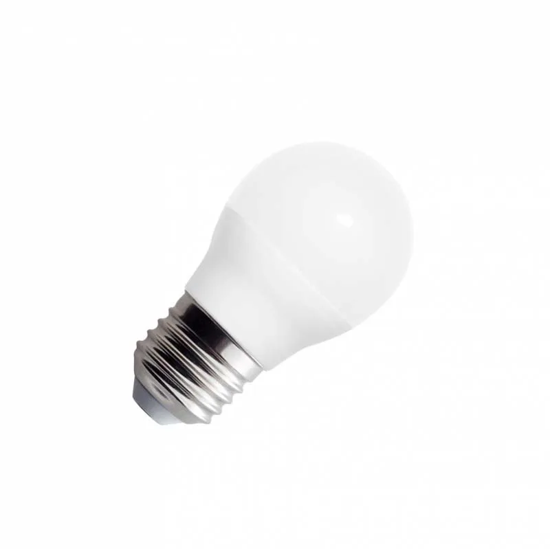 Bombilla led e27 esférica g45 220º 5w blanco frío