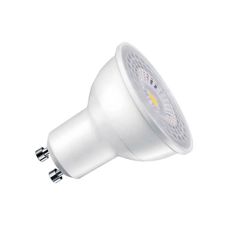 Bombilla led gu10 100º 7w blanco cálido