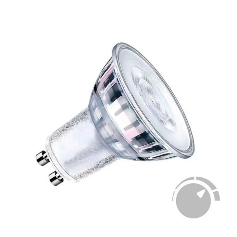 Bombilla led gu10 8w 24º smd1a1a 1200lm cri 98 regulable blanco cálido 2700k