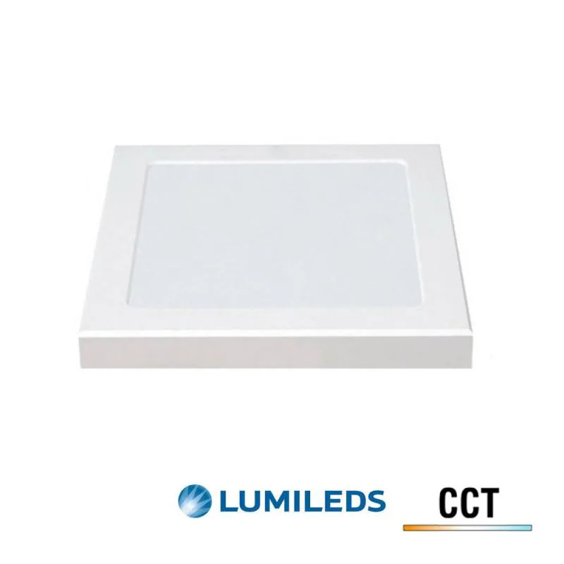 Downlight / plafón led kub 18w lumiled chip cct ajustable 3000-4000-6000k