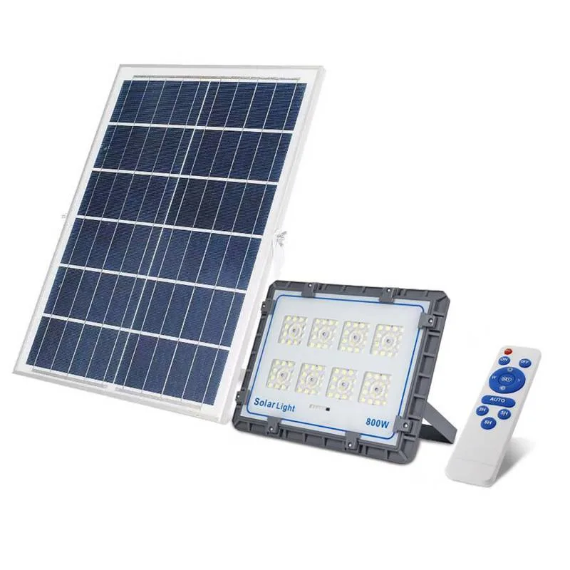 Proyector led solar street cct 200w 32v - 15000mah blanco dual