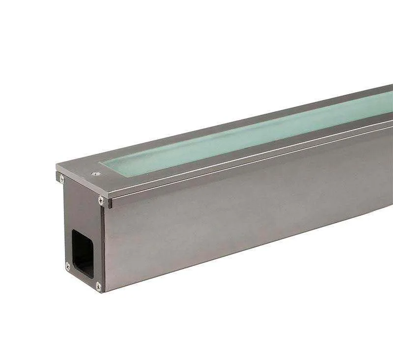 Baliza led para empotrar underline frame rgb dmx 10w ip67 ik09 1m rgb