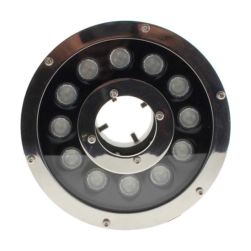 Foco sumergible fountain led 36w rgb rgb