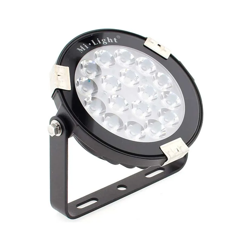 Foco jardín rgb+cct 9w wifi rf dc24v rgb + blanco dual