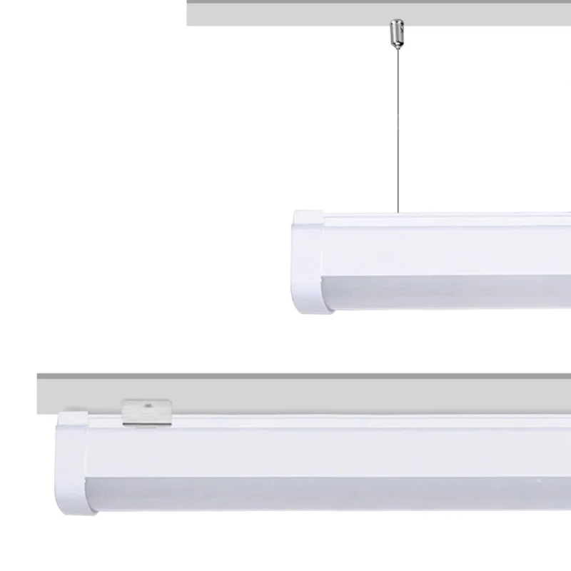 Led lineal suspendido o superficie 18w rgb+cct rf alexa sinc. 1m rgb + blanco dual