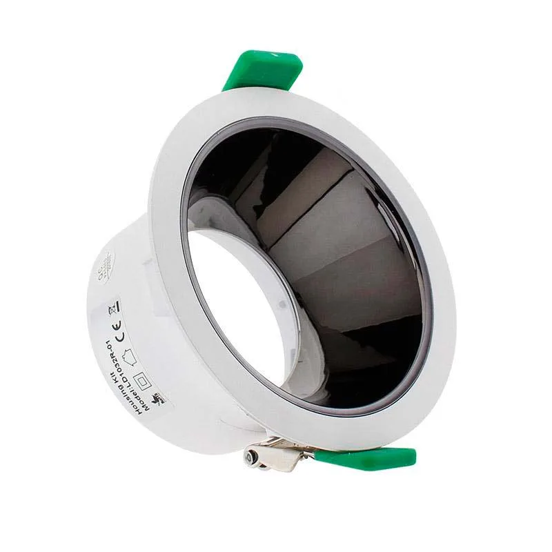 Hotel housing kit ø70mm fijo titanio