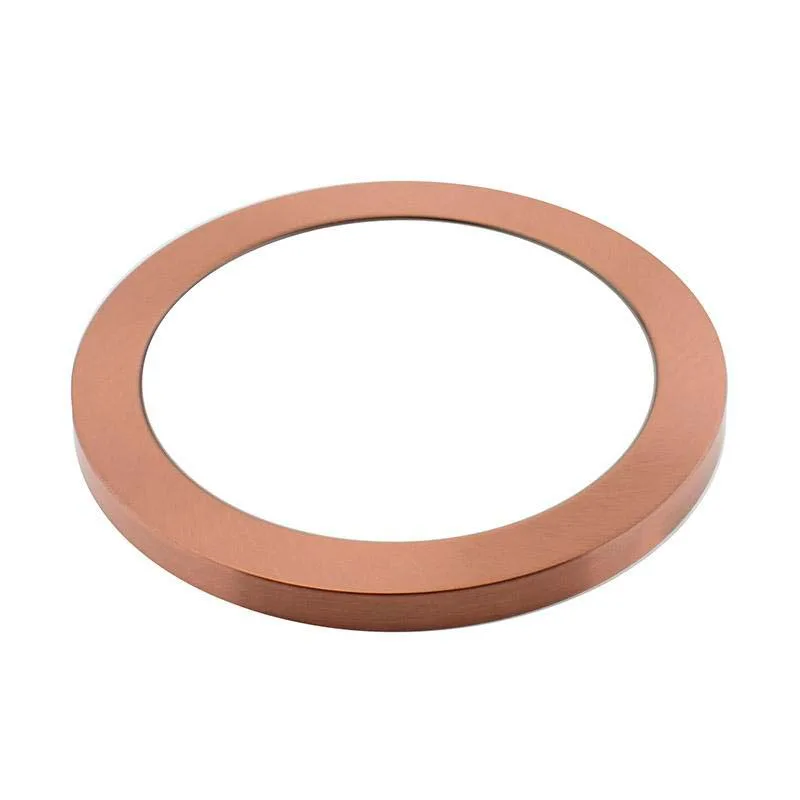 Magnet bol aro metálico rojo oro