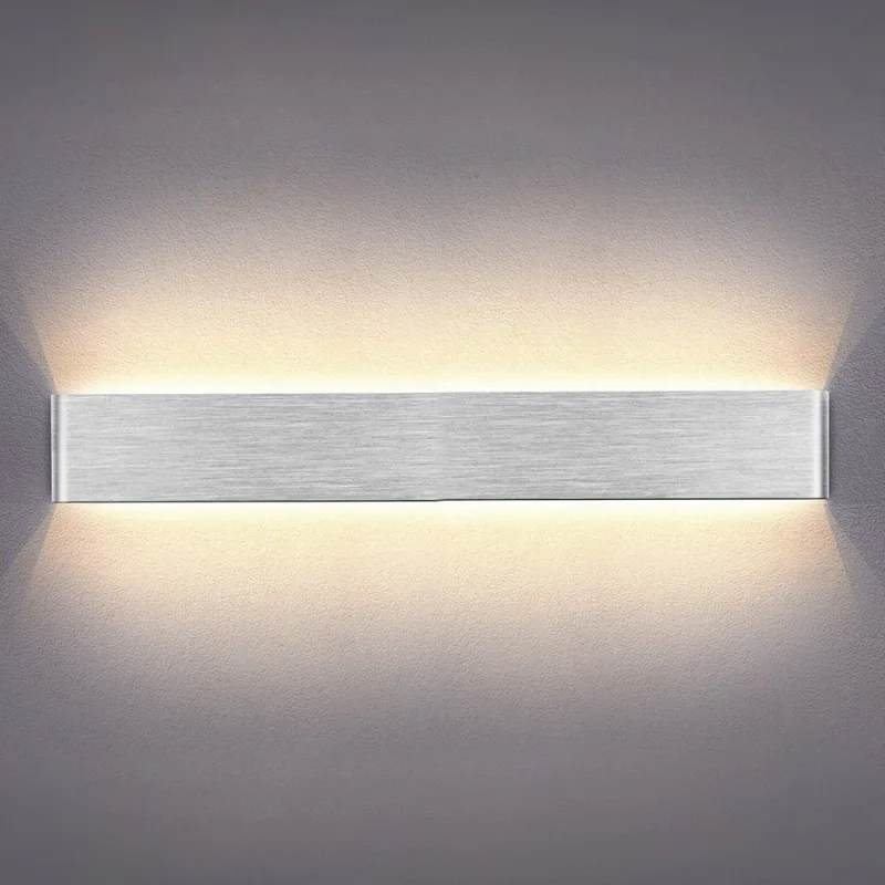 Aplique led klan 720 24w silver blanco neutro