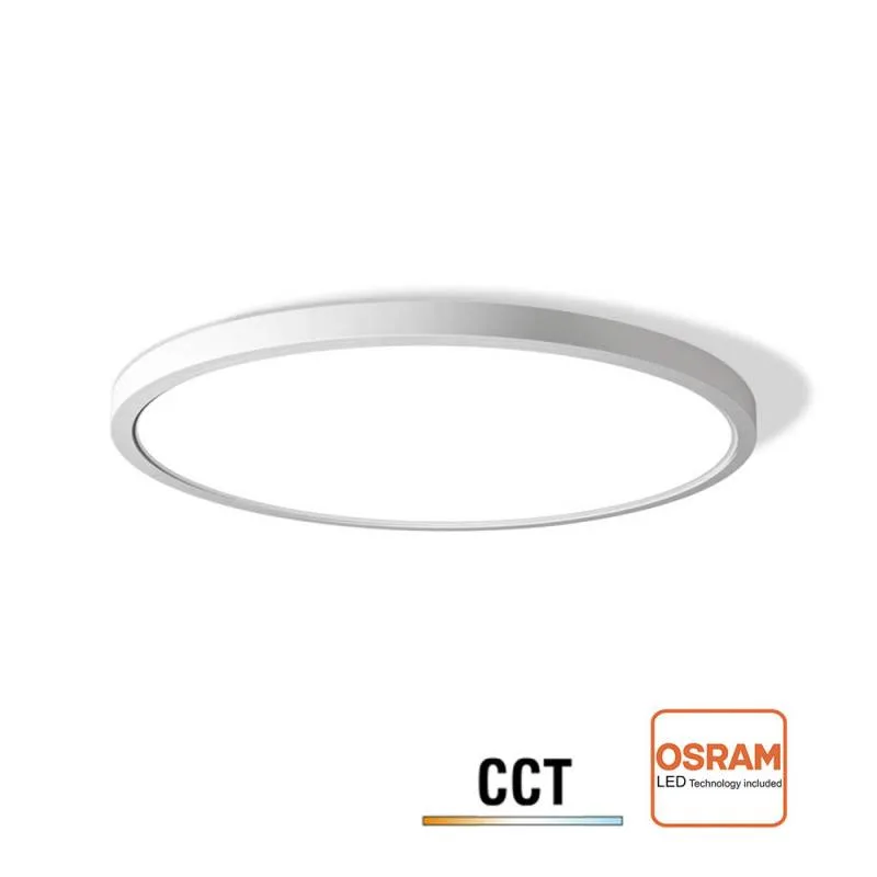Plafón / downlight led moon kramfor 24-28-32w ø383mm cct + night light blanco 3000-4000-6000k