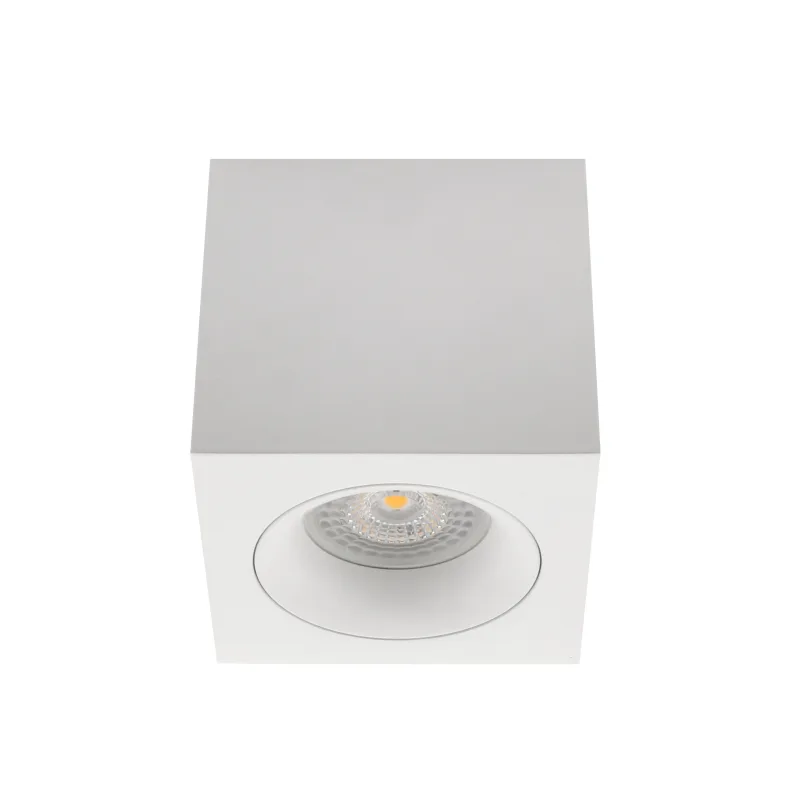 Arkoi housing gu10 aplique cuadrado techo blanco