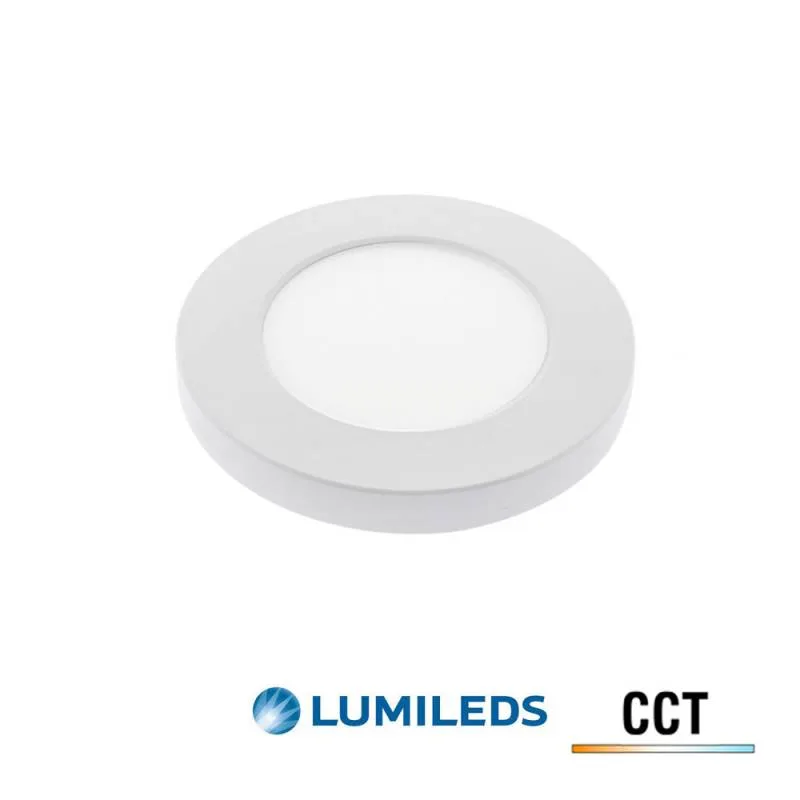 Downlight / plafón led bol 9w lumiled chip cct ajustable 3000-4000-6000k