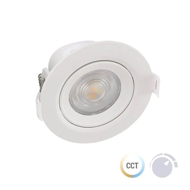 Downlight led kor 7w cct 3000-4000-6000k