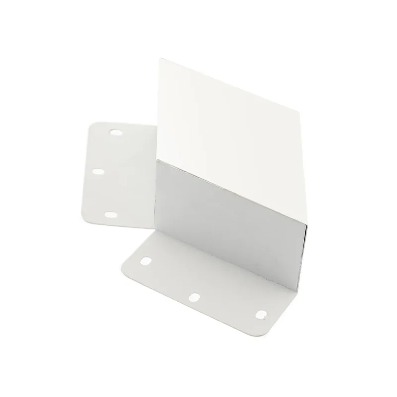 Unión doble 60° blanca para luminaria lineal mod