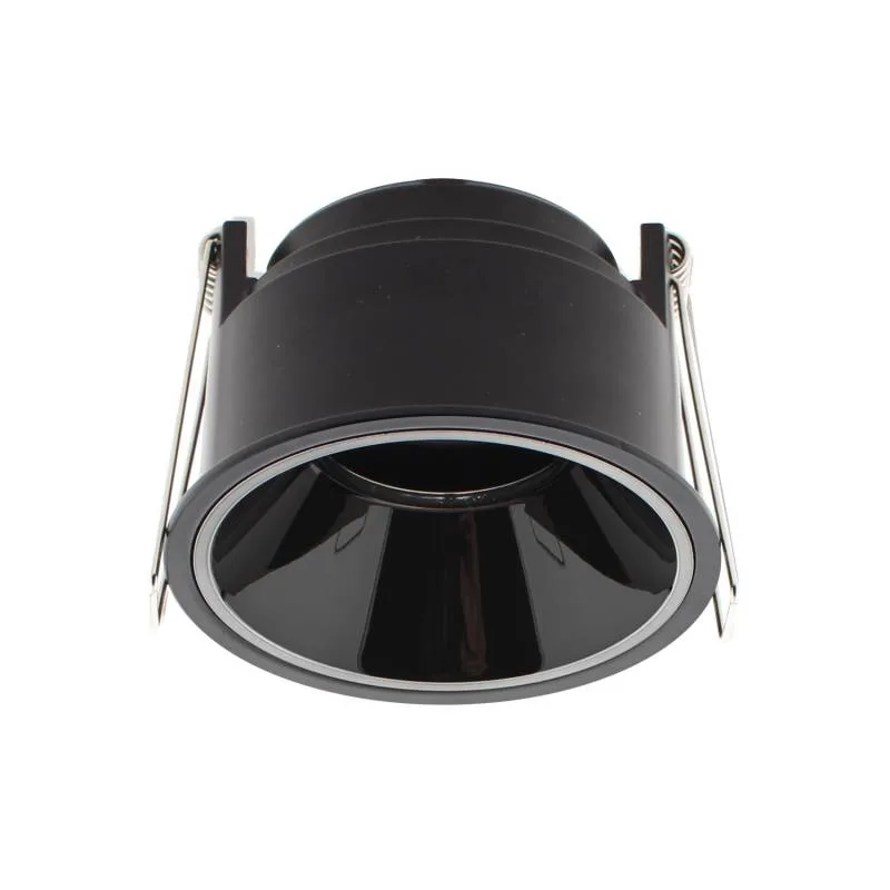 Downlight led mos ugr17 round 7w negro/negro blanco neutro