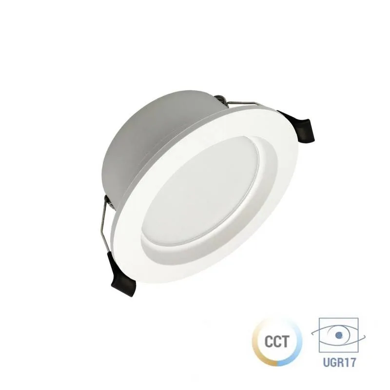 Downlight kramfor 6w ugr17 3cct 3000-4000-6000k