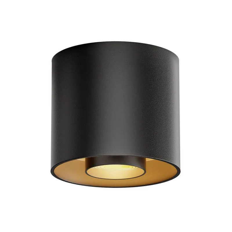 Aplique de techo led fado 10-20-30w. 3xcct ajustable 15º-60º negro 3000-4000-6000k