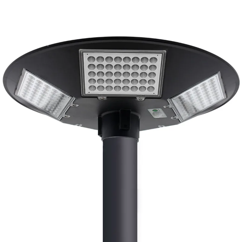 Farola led solar urban ufo 250w blanco cálido