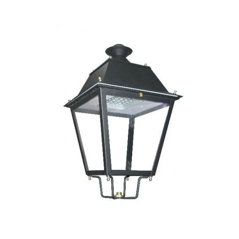 Farola villa led aluminio 50w chipled bridgelux blanco frío