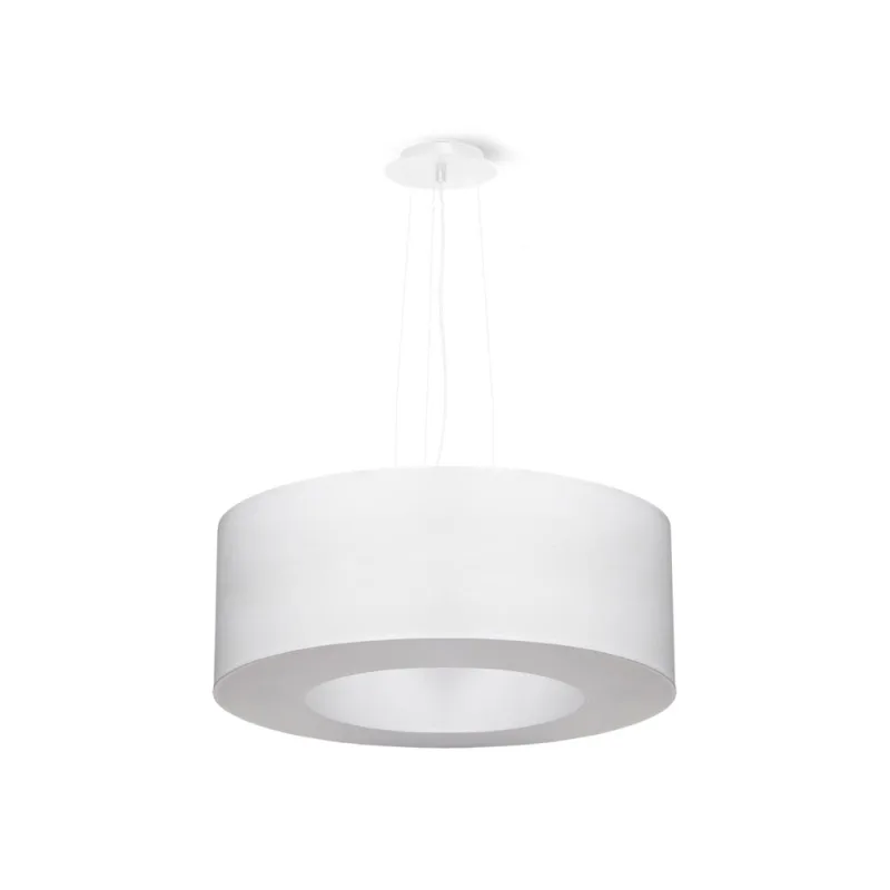 Lámpara suspendida saturno 50 blanca e27