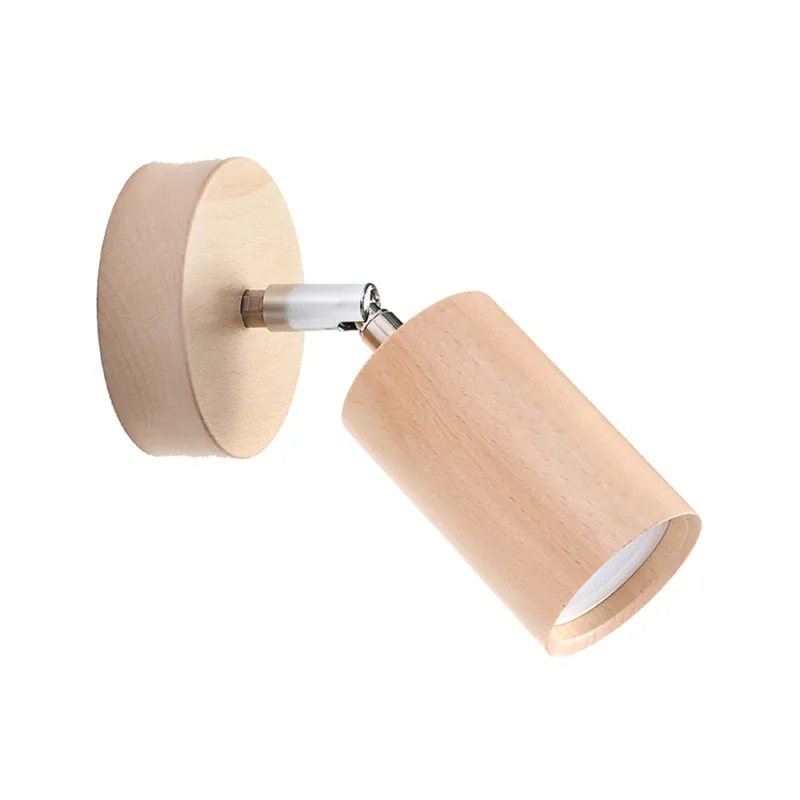 Aplique de madera berg para pared gu10