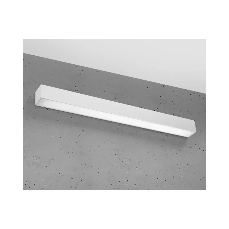 Aplique de pared pinne led 65 gris 22w