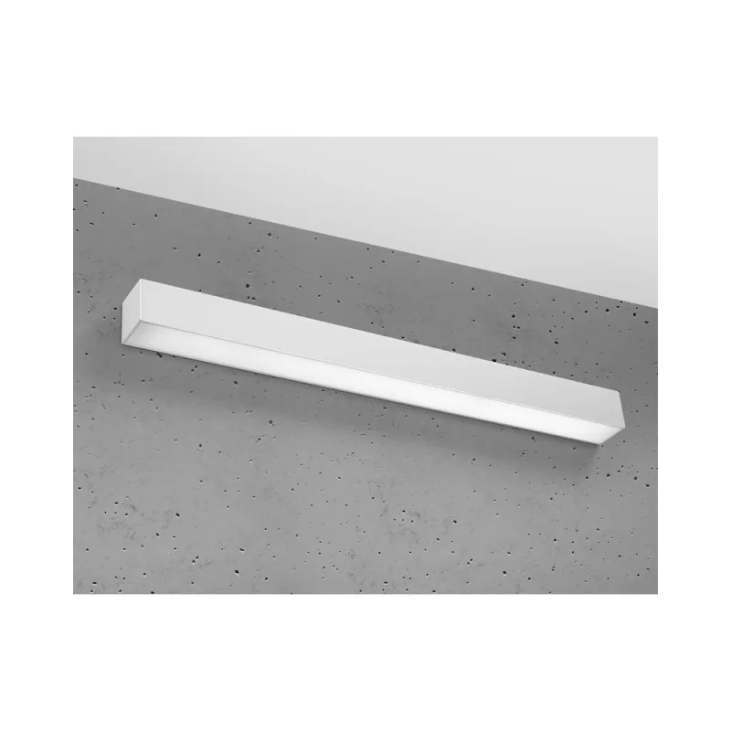 Aplique de pared pinne led 65 gris 22w