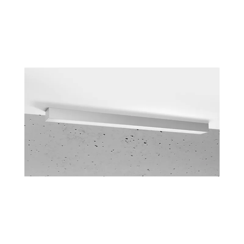 Aplique de techo pinne led 95 gris 31w